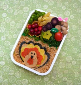 "Turkey Day Bento" Some rights reserved (CC BY 2.0) by "Megan" Sourced from Flickr