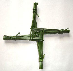 Saint Brigid's cross. Some rights reserved (CC BY 3.0) by Culnacreann; sourced from Wikipedia Commons