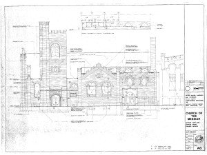 Church of The Messiah, Toronto: North Elevation