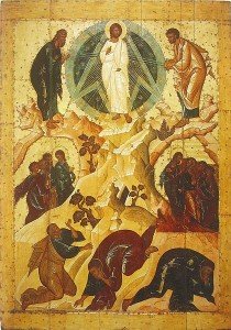 "Transfiguration" Icon of the Holy Transfiguration Monastery, Yaroslavl. 1516