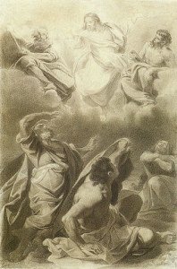 Transfiguration of Jesus by Feodor Ivanovich Iordan (1835)