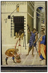Giovanni di Paolo's "The Beheading of John the Baptist."